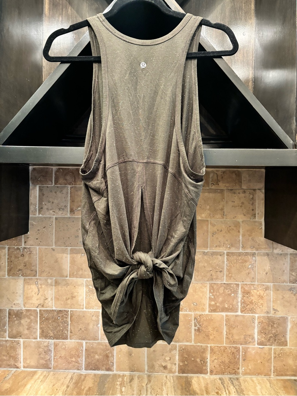 lululemon athletica Olive Green Tie-Back Tank Top